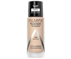 Almay Skin Perfecting Comfort Liquid Foundation 130 Cool Nude, 30 ml