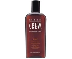 American Crew Classic Vegan Hair Šampūnas Conditioner &amp; Dušo želė 3-In-1 For Moisturizing, 100 ml