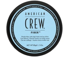 American Crew, Fiber, Alcohol-Free, Hair Styling Pomade, Shaping, Strong Hold, 85 g
