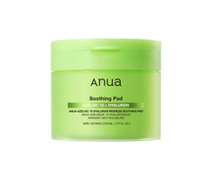 Anua Anua, Azelaic Acid 10, Azelaic Acid 10 + Hyaluron, Soothing Anti-Redness, Peel-Off Pads, 90 pcs For Women
