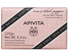Apivita Natural Rose Scented Soap Bar , 125 g
