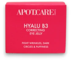 Apotcare Hyalu B3 Jelly Hyaluronic Acid Anti-Wrinkle Paakių kremas, 15 ml