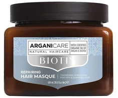 Arganicare , Biotin, Hair Treatment Kremas Mask, Repairing, 500 ml Unisex