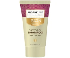 Arganicare Castor Oil Hair Šampūnas For Growth Stimulation, 50 ml