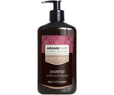 Arganicare Coconut Hair Šampūnas maitininantis &amp; Moisturising, 400 ml