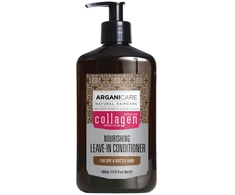 Arganicare Collagen Hair Leave-In Conditioner maitininantis, 400 ml