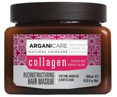 Arganicare, Collagen, Hair Treatment Kreminis Mask, Restructuring, 500 ml