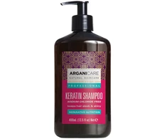 Arganicare Keratin Hair Šampūnas Repairing &amp; maitininantis, 400 ml