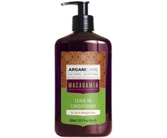 Arganicare Macadamia Hair Leave-In Conditioner maitininantis &amp; Repairing, 400 ml