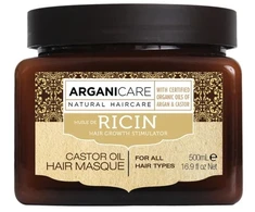 Arganicare Ricin Hair Treatment Kreminis Mask For Growth Stimulation, 500 ml