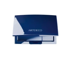 ArtDeco Beauty Box Empty Makeup Plastic Compact Case Mėlyna With 4 Slots