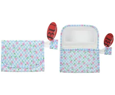 Bags Unlimited, Vienna Mėlyna &amp; Rožinė Mirror Toiletry Bags