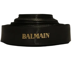 Balmain , , Gift Ribbon Roll, Juodas, 19mm For Women