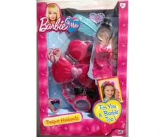 Barbie By Mattel Barbė iš Mattel, Glamtastic, Lėlės Priedas Play Set, Barbė ir aš, Mergaitėms, 3+ metai