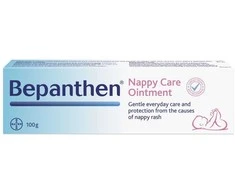 Bayer Design Bayer, Bepanthen, Nuo sudirginimo, Kremas, Vystyklų Apsaugai, 100 ml Unisex
