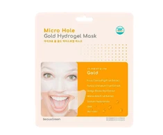 Beauugreen Gold Hydrogel Hydration &amp; Elasticity Sheet Mask For Face, 23 g