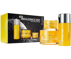 Bee Indulgente Edit Set Rodial: Bee Venom Moisturizing Kreminis For Face, 50 ml + Bee Venom Brightening Paakių kremas, 25 ml + Bee Venom Eliminates Impurities Cleansing Balm For Face, 100 ml