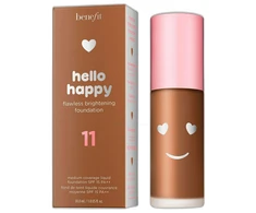 Benefit Hello Happy Brightening Liquid Foundation 11 Dark Neutral SPF 15, 30 ml