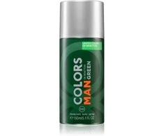 Benetton Colors De Benetton Žalias Anti-Perspirant Dynamic Dezodorantas Purškiklis For Men, 150 ml
