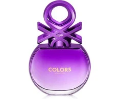 Benetton Colors Violetinė EDT tualetinis vanduo moterims, 50 ml