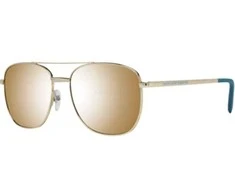 Benetton, United Colors of Benetton, Sunglasses, Gold Rectangle, Unisex