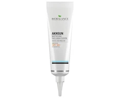 Bio Balance AKNSUN Mattifying &amp; Protecting Before Sun Exposure Kreminis For Face SPF 50+ apsauginis kremas veidui nuo saulės, 40 ml
