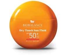 Bio Balance Dry Touch matinantis ir apsauginis veido kremas nuo saulės SPF 50+, 40 ml