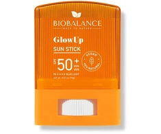 Bio Balance Glow Up Atsparus vandeniui Apsauginis kremas nuo saulės lazdelė SPF 50+, 19 g