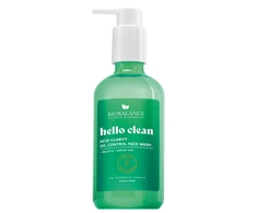 Bio Balance, Hello Clean Brightening, Cleansing, Purifying &amp; Mattifying, Cleansing Gel, For Face, 250 ml