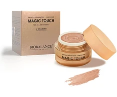 Bio Balance, Magic Touch, Brightening &amp; Covering, Primer, Maskuoklis &amp; Foundation 3-In-1, Medium, 30 ml
