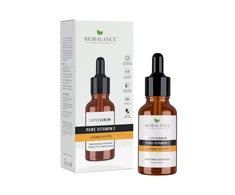 Bio Balance, Pure Vitamin C, Brightening &amp; Anti-Aging, Day &amp; Night, Serum, For Face &amp; Neck, 30 ml