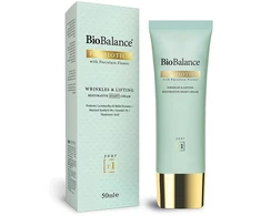 Bio Balance, Wrinkle &amp; Lifting Restorative, Firming &amp; Anti-Wrinkle, Night, Kreminis, For Face &amp; Neck, 50 ml
