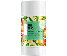 Biobaza Feel Good Natural Ingredients Refreshing Citrus &amp; Žalias Dezodorantas Stick Unisex, 50 ml