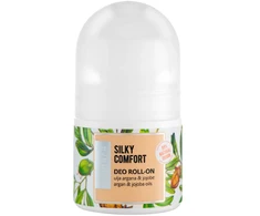 Biobaza Silky Comfort Natural Ingredients maitinantis ir apsaugantis antiperspirantas su sviestmedžių aliejumi ir jojoba moterims, 20 ml