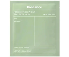 Biodance Refreshing Sea Kelp Real Deep Mask veido kaukė 1vnt