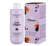 Bioearth Fig Choco Cleansing &amp; Exfoliating Dušo želė For All Skin Types, 250 ml
