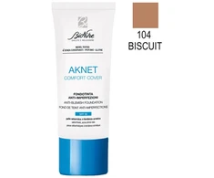 BioNike Comfort Cover Matte &amp; Covering Liquid Foundation 104 Biscuit SPF 30, 30 ml