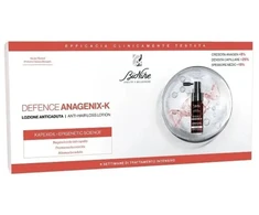 BioNike Defense Anagenix-K Hair Lotion Treatment Anti-Hair Loss, 6 vnt., 15 ml