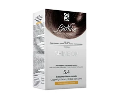 L'Oreal BioNike Shine On Permanent Hair Dye 5.4 Copper šviesiai rudas, 145 ml