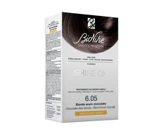 L'Oreal BioNike Shine On Permanent Hair Dye 6.05 Dark Chocolate Skirtas šviesiems plaukams, 145 ml