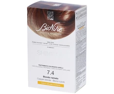 BioNike Shine On Permanent Hair Dye 7.4 Copper Skirtas šviesiems plaukams, 145 ml