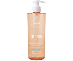 BioNike Triderm Cleansing &amp; Refreshing Dušo želė For Body &amp; For Hair For Sensitive Skin, 400 ml