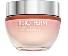Biotherm, Aquasource Cica Nutri, Hydrating, Morning &amp; Evening, Kreminis, For Face &amp; Neck, 50 ml