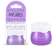 Biovene Age-Defy Tasty! Blueberry Sviestas lūpoms Balm lūpų balzamas, 8 g