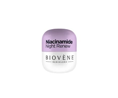 Biovene Niacinamide Night Renew Anti-Aging Night Kreminis naktinis veido kremas, 50 ml