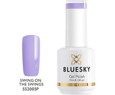 Bluesky, Bluesky, Glossy Shine Finish, Semi-Permanent Nagų lakas, Swing On The Sw, 15 ml