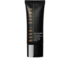 Bobbi Brown Skin Longwear skystas makiažo pagrindas be parabenų su matiniu efektu C-076 Cool Golden SPF 20, 40 ml