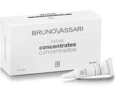 Set, Bruno Vassari, Baltas, Whitening, Concentrate, For Face, 10 pcs, 3 ml