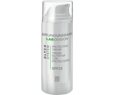 Bruno Vassari Glyco System Niacinamide Hydra-maitininantis Day Kreminis For Face SPF 25, 50 ml