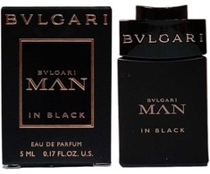 Bvlgari Man In Juodas EDP parfumuotas vanduo vyrams, 5 ml